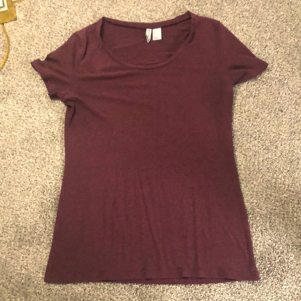 Maroon Top